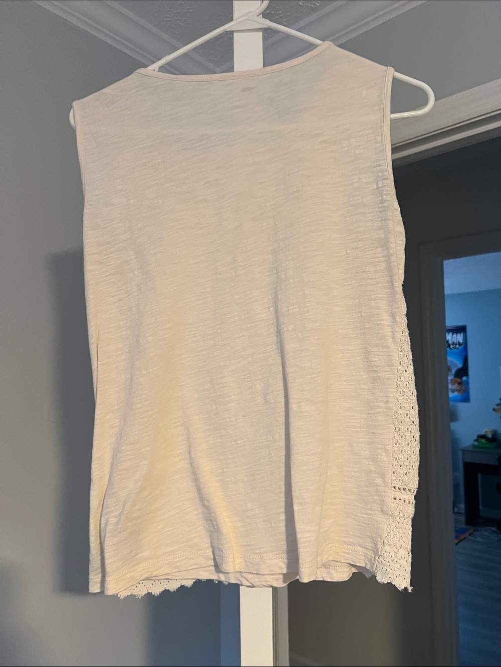 Crochet Shell Tank Top - Cream - Picture 3 of 3